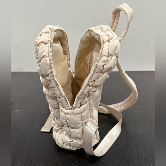 A New Day Cream Textured Mini Backpack - Picture 2 of 6